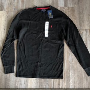 Men’s pullover black Polo